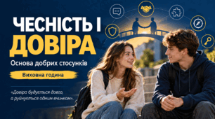 Чесність і довіра - основа добрих стосунків