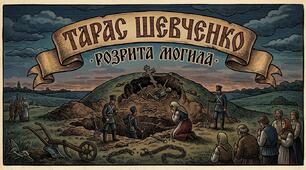 Тарас Шевченко «Розрита могила». Розповідь про подорож поета Україною 1843 р. Метафоричний образ незнищенності українського народу