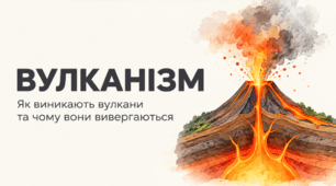 Вулканізм. 6 клас НУШ, за підручником Запотоцького.