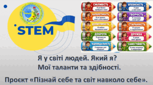 Урок4. Я у світі людей. Який я? Мої таланти та здібності. Проєкт «Пізнай себе та світ навколо себе».