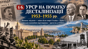 «УРСР на початку десталінізації» Історія України. 11 клас