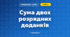 Сума двох розрядних доданків (3 клас, Математика, Гісь)