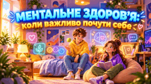 МЕНТАЛЬНЕ ЗДОРОВ’Я: КОЛИ ВАЖЛИВО ПОЧУТИ СЕБЕ. 10 жовтня. Презентація + Конспект+ Постер + Робочий аркуш+ Браслети-розмальовки + Чек лист
