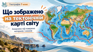 Презентація з географії для 7 класу «Що зображено на тектонічній карті світу» Географія .7 клас