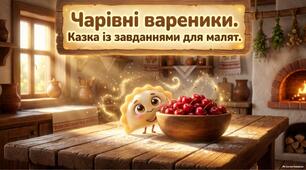 «Казка із завданнями “Чарівний вареник”»