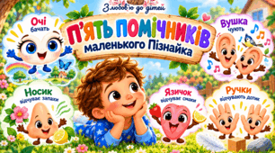 П’ЯТЬ ПОМІЧНИКІВ МАЛЕНЬКОГО ПІЗНАЙКА