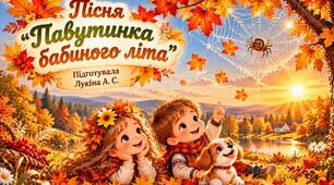 Пісня "Павутинка бабиного літа"