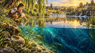 Прислів'я про воду для дітей – чому тиха вода греблі рве