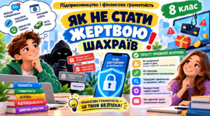 Тема 12. ЯК НЕ СТАТИ ЖЕРТВОЮ ШАХРАЇВ "Підприємництво і фінансова грамотність" 8 клас