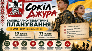 Календарно-тематичне планування гуртка «Сокіл-Джура» для 10 та 11 класів( окремо) на 2026–2027 навчальний рік