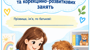 ЖУРНАЛ Обліку проведення (надання) психолого-педагогічних та  корекційно-розвиткових занять (послуг)