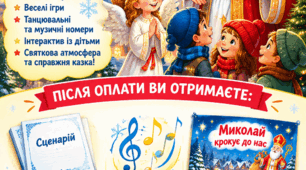 Авторський сценарій інтерктивної вистави ✨ В НІЧ НА СВЯТО МИКОЛАЯ ✨