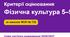 Критерії оцінювання з фізичної культури 5–9 класи НУШ відповідно до наказу МОН № 722 від 04.05.2026 (2026/2027 н. р.)