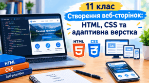 "Створення веб-сторінок: HTML, CSS та адаптивна верстка"