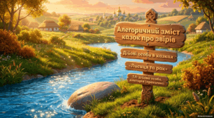 Алегоричний зміст казок про звірів.  Дійові особи в казках. «Лисиця та рак» ТЛ: дійова особа, алегорія