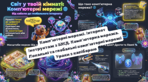 Комп’ютерні мережі. Інтернет   Інструктаж з БЖД. Комп'ютерна мережа. Локальні та глобальні комп'ютерні мережі