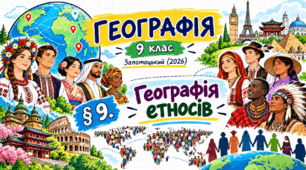 Географія етносів. Презентація, інфографіка, робочий аркуш