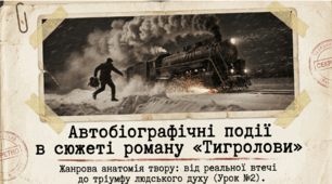 Презентація «Автобіографізм та жанрова своєрідність роману Івана Багряного “Тигролови”» (9 клас. Урок 2)