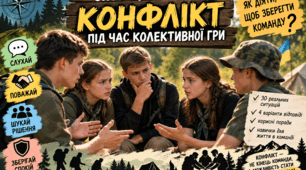 СИТУАЦІЙНИЙ ТЕСТ «ЯК ДІЯТИ ПІД ЧАС КОНФЛІКТУ В КОЛЕКТИВНІЙ ГРІ?». Командна взаємодія та культура вирішення конфліктів