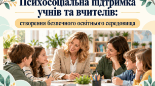 "Психосоціальна підтримка учнів і вчителів: створення безпечного освітнього середовища".