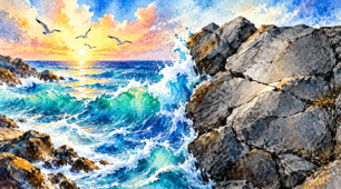 🪸🌊"М. Коцюбинський. Новела «На камені»" 🌊Художник світла і тіней: еволюція Михайла Коцюбинського. Від сонячних імпресій до трагедії. Від реалізму до  імпресіонізму..."🩵ПРЕЗЕНТАЦІЯ🩵