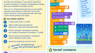 Творче_завдання_інформатика_6_клас_Scratch_Кольоровий_дощ.