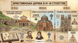 Християнська церква в IV–XI століттях