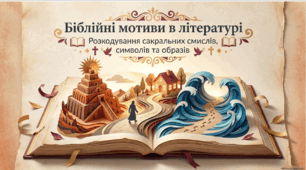 Перекладна література. Біблія. Використання біблійних тем, сюжетів, мотивів, образів у зарубіжній та українській літературах.