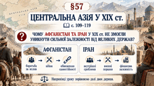 9 клас НУШ Презентація + робочий аркуш + робочий аркуш для ООП + опорний аркуш §57  Центральна Азія у ХІХ ст