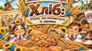Шкільний тематичний день «Хліб: історія, яка починається із зернини» до Дня хліба