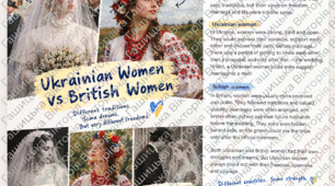 Ukrainian Women and British Women: Two Cultures, Two Stories