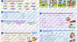 Test Comparative and Superlative Adverbs — Prepare 7, Unit 5