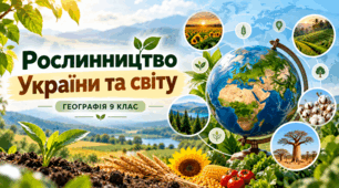 Презентація «Рослинництво України та світу» (географія, 9 клас, НУШ)