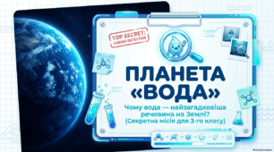 Презентація до уроку ЯДС на тему «Планета Вода. Чому вода —найзагадковіша речовина на Землі?», 3 клас, І семестр