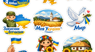 Аплікації до Дня української писемності та мови
