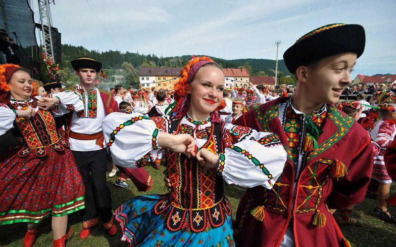 На Прикарпатті відбувся ХХ міжнародний Гуцульський фестиваль