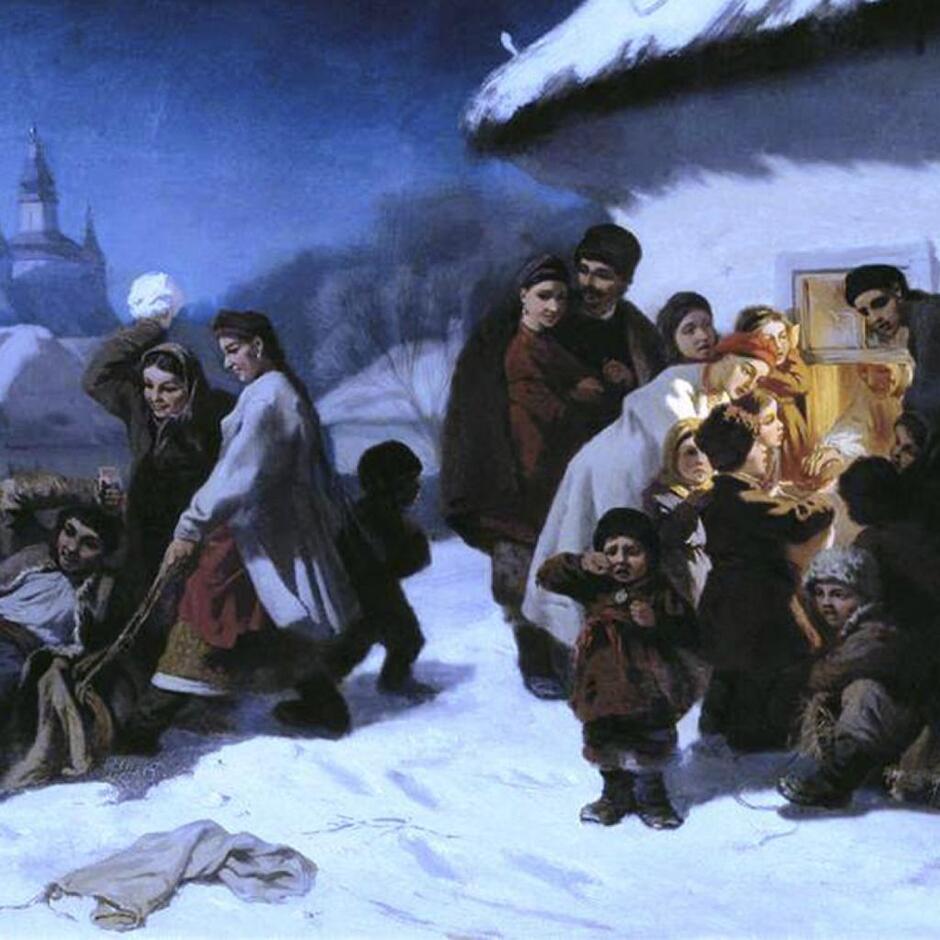 Як Різдво та зимові свята показують у мистецтві