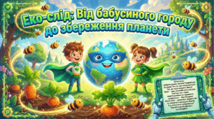 Еко-слід: Від бабусиного городу до збереження планети.  Місія «Еко-Патруль»