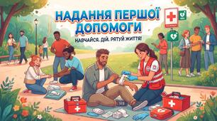 Надання першої допомоги.