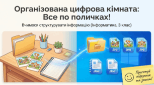 Структурування інформації. Папки. Інформатика 3 клас