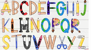 Smart Alphabet: Розфарбуй ім'я