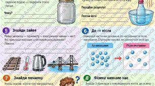 Робочий аркуш "Що відбувається з тілами за нагрівання"