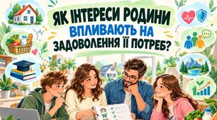 Презентація "Як інтереси родини впливають на задоволення її потреб?"