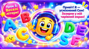 Презентація до уроку англійської мови у 1 класі. Unit 2 Lesson 5. Тема уроку "Веселі літери Cc та Dd"