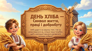 День хліба - презентація 1-4 класи + робочий аркуш+аплікація