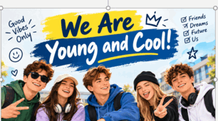 Презентація до теми We are young and cool, 9 клас НУШ, підручник Карпюк О.