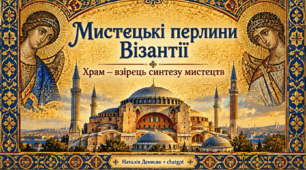 Мистецькі перлини Візантії. Храм – взірець синтезу мистецтв.