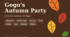 Конспект підсумкового заняття з англійської мови «Gogo’s Autumn Party» для дітей старшої групи