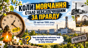 26 квітня - Чорнобиль. Інтерактивна презентація "Коли мовчання стало небезпечнішим за правду" для учнів 5-12 класів