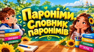 Пароніми. Словник паронімів
